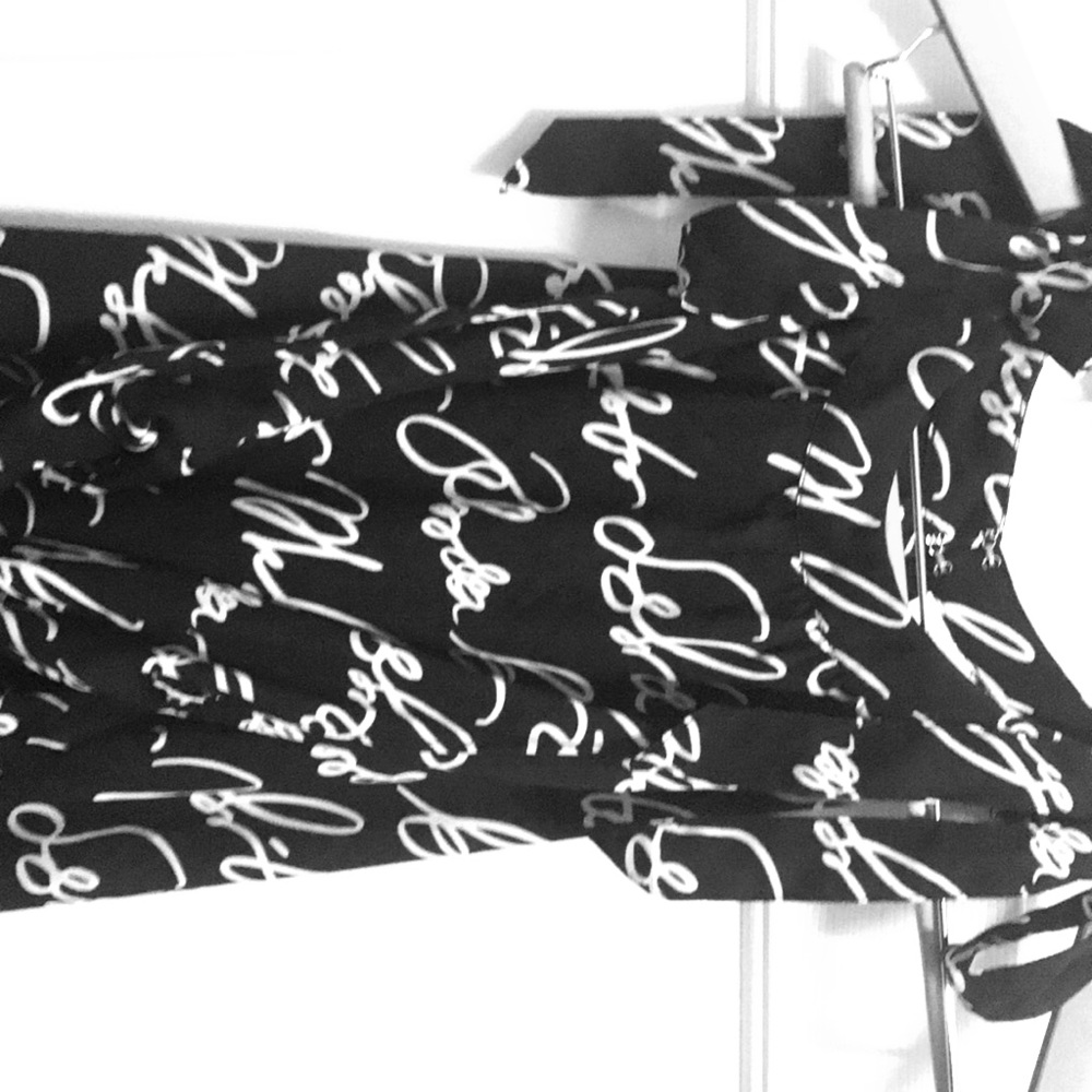 New York & Company off the shoulder Black Blouse